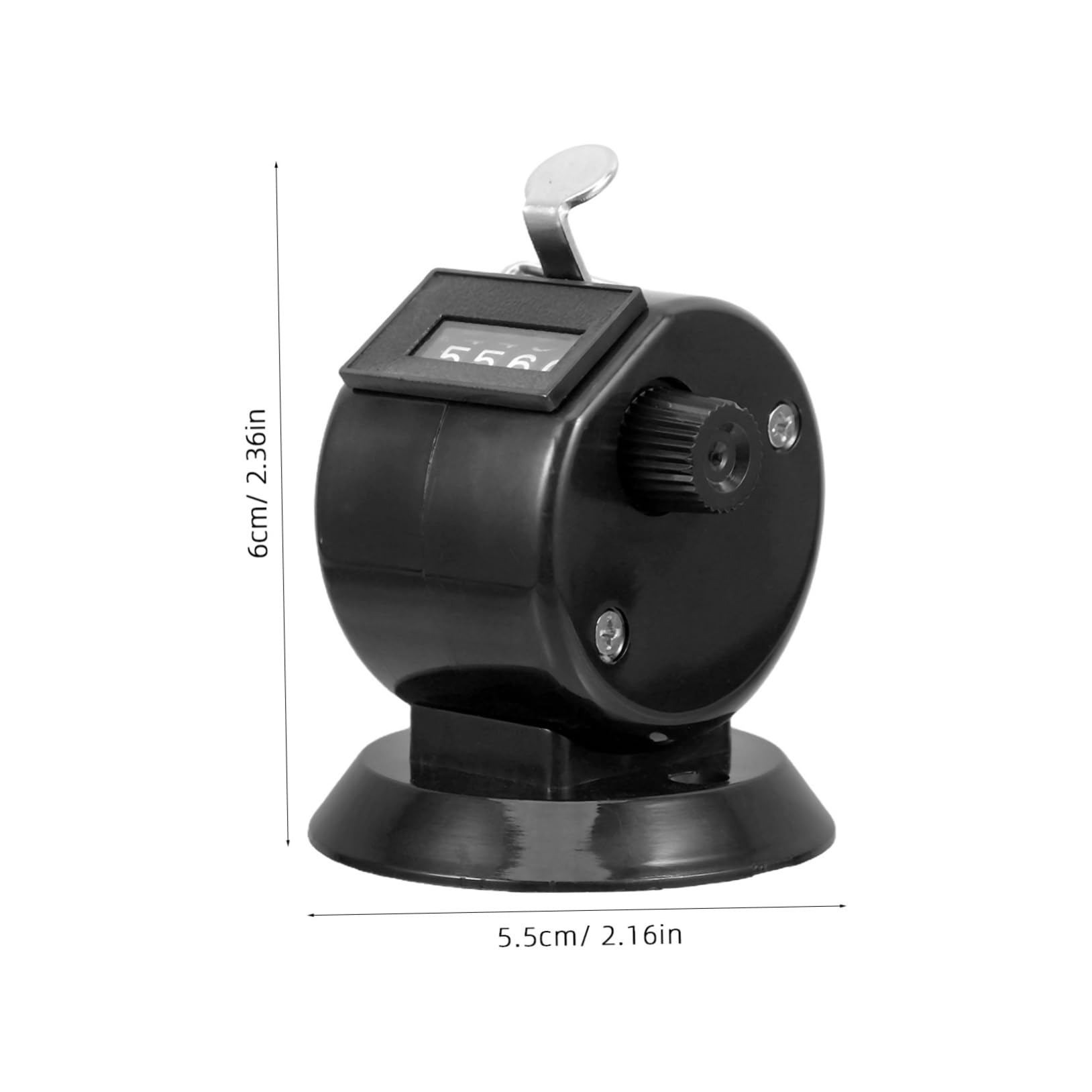 Cabilock Manual Counter Small Counters Clicker Handheld Counter Handheld Tally Counter Number Clicker Counter Number Counter Clicker Pitch Counter Finger Counter Clicker Plastic Black