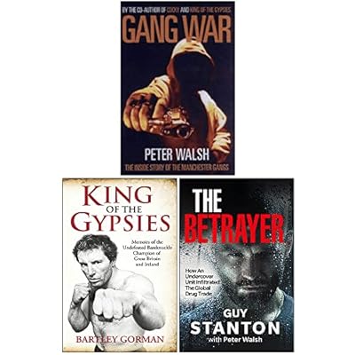 Juego de 3 libros de la colección Peter Walsh (Guerra de pandillas, El rey de los gitanos, El traidor) | Ya disponible en tu tienda friki favorita! En mundofriki.es!