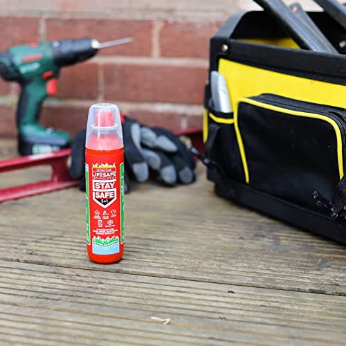 StaySafe, 5-in-1-Feuerlöscher, der beste Feuerlöscher für Zuhause, Auto, Arbeit, Camping, Wohnwagen, Boot – schaltet 5 Arten von Leuchten in wenigen Sekunden aus - Image 7