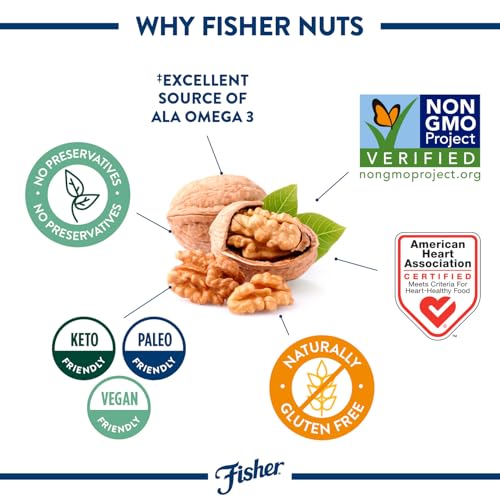 image for Fisher Chef’s Naturals Fisher Chef's Naturals Chopped Walnuts 2 Lb, 