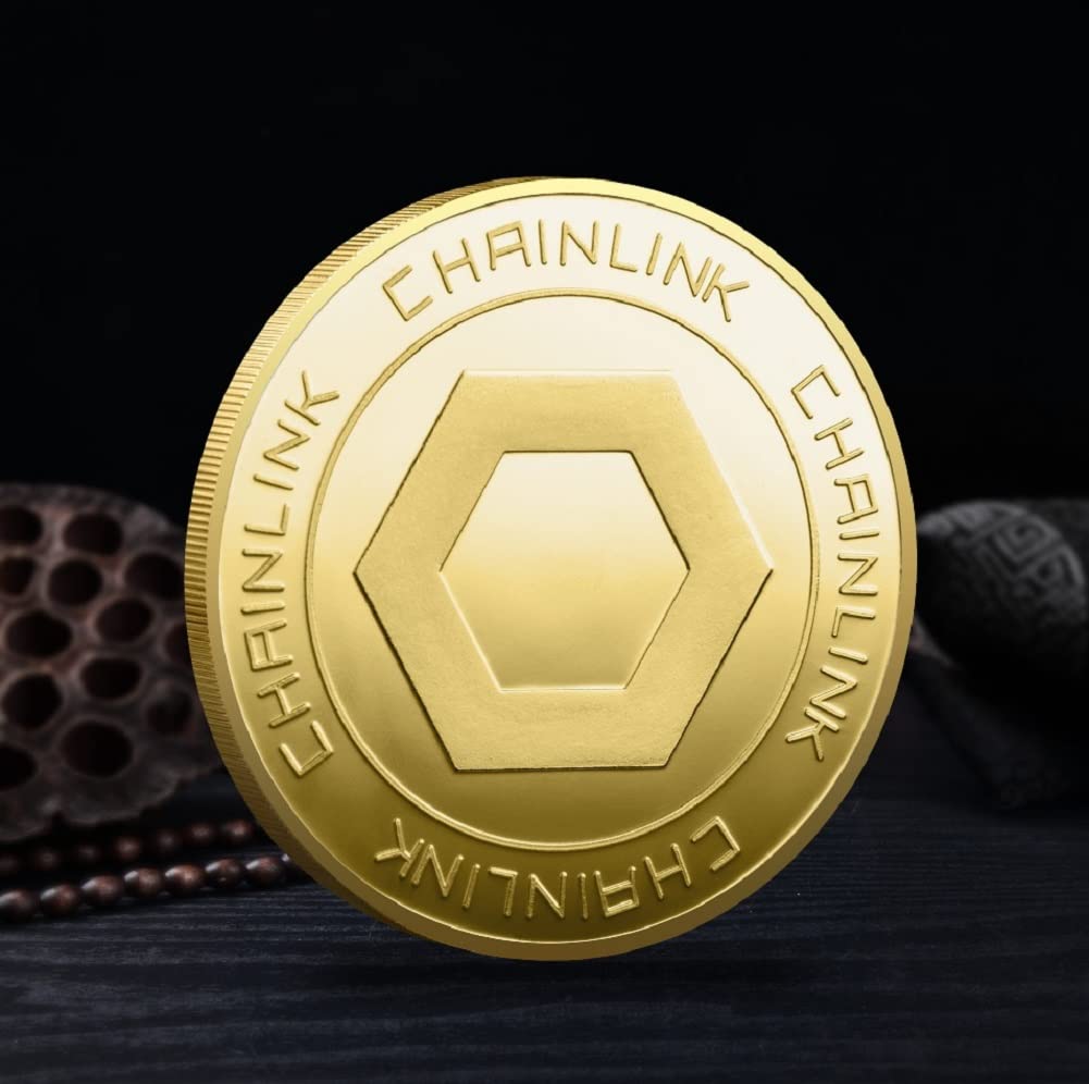 Chainlink 2021 Edition (Link) Physical cryptocoin for touching cryptocoins  cryptobitcoins : Amazon.nl: Home & Kitchen