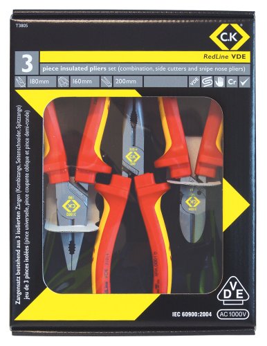 Price comparison product image C.K T3805 VDE Pliers and Cutter,  Red / Yellow