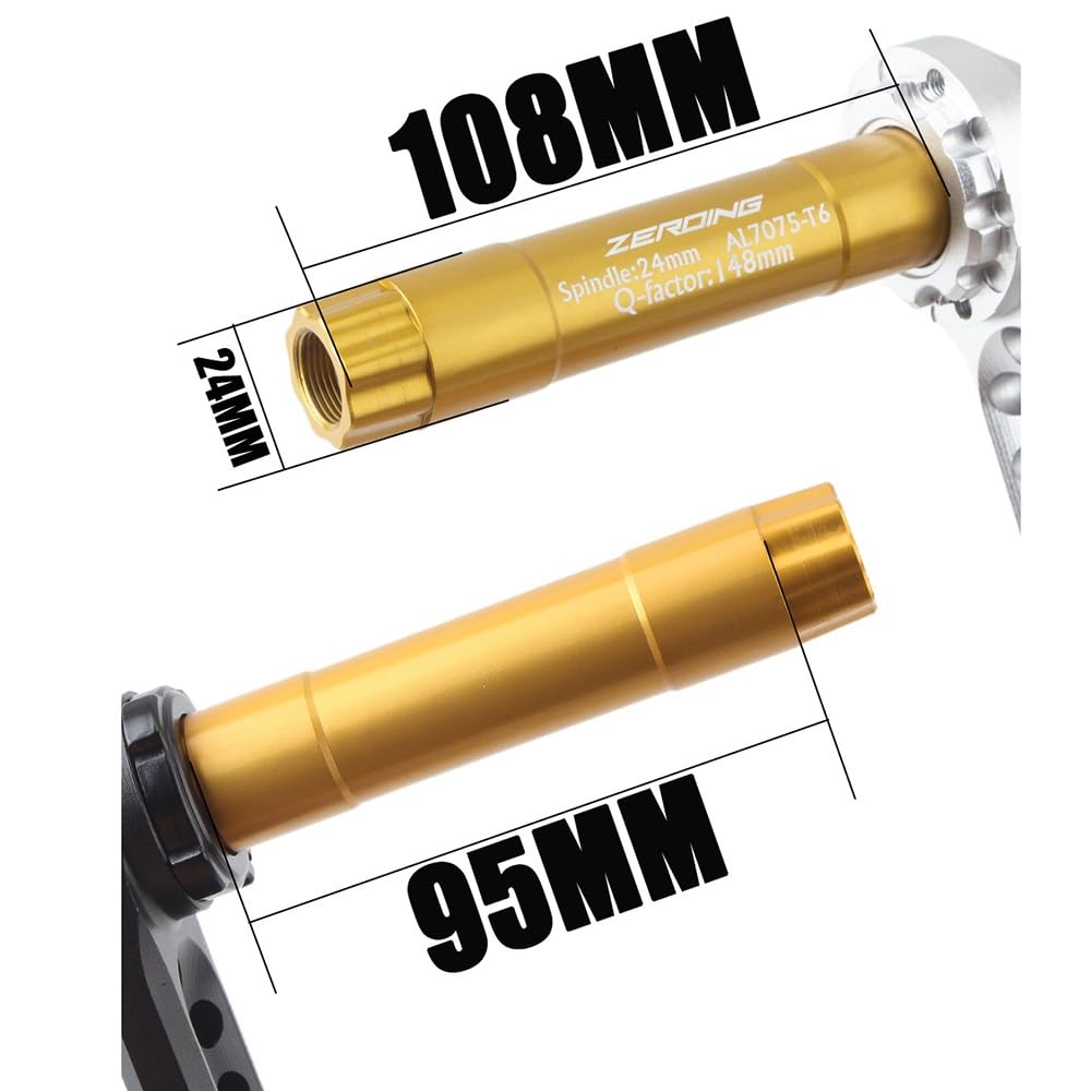GXP zestaw ramienia korby rowerowej 165 mm 170 mm 175 mm wydrążony zintegrowany zestaw korbowy do roweru szosowego z dolnym wspornikiem aluminiowe korby