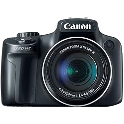 Canon PowerShot SX50 HS 12.1 MP Digital Camera with 50x