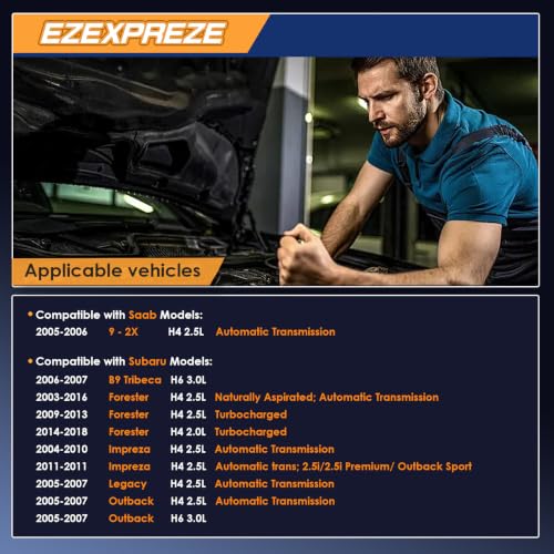 Image of Ezexpreze 17840 Starter for Subaru Forester 03-18 2.0L 2.5L, Impreza 04-11 2.5L, Legacy 05-07 2.5L, Outback 05-07 2.5L 3.0L, 12V 1.4KW 9 Teeth Counterclockwise, Replace# 23300AA570