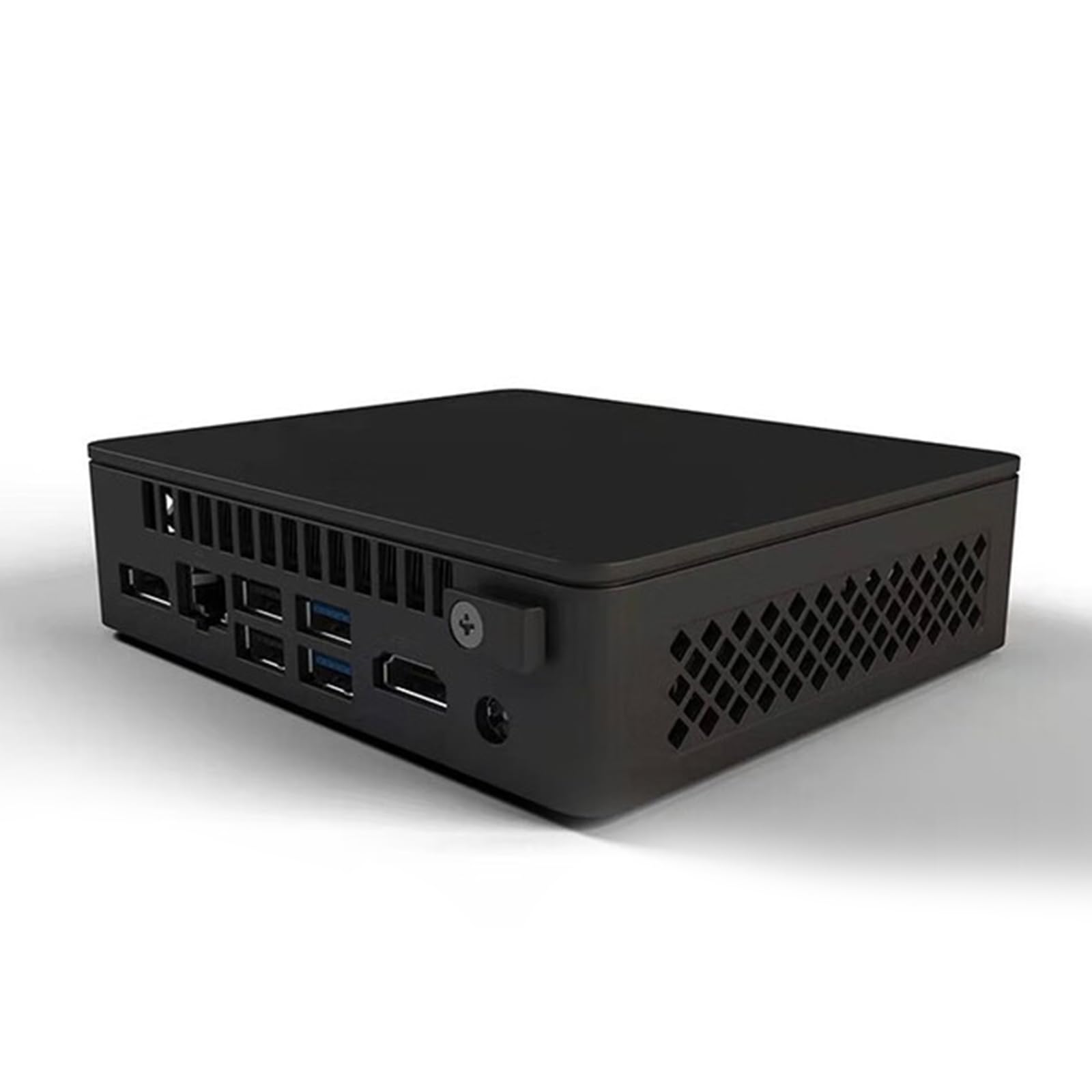 NUC 11 Essential Mini-PC NUC11ATKC2, kompatibel mit Intel Celeron-CPU N4505 | 2,9 GHz, zwei 4K-Displays, Bluetooth 5.1, Windows 11, leise Kühlung, kompakter Büro-PC (16 GB RAM + 256 GB SSD)