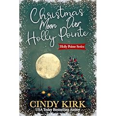 Christmas Moon Over Holly Pointe Audiolibro Por Cindy Kirk arte de portada