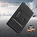 MoKo Case for Amazon Fire HD 10 Tablet (7th and 9th Generation, 2017 and 2019 Release) 10” - [Heavy Duty] Full Body Rugged Cover with Built-in Screen Protector for Fire HD 10.1 Inch, Black