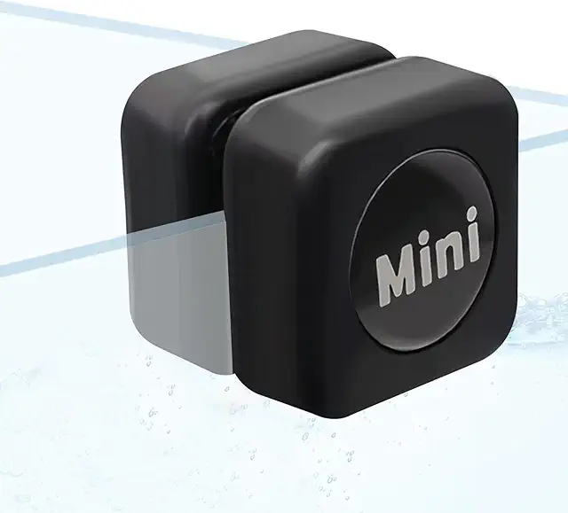 WOLMIK Magnetbürste Aquariumreiniger 3 cm für 3-6 mm Glas bis 40 L