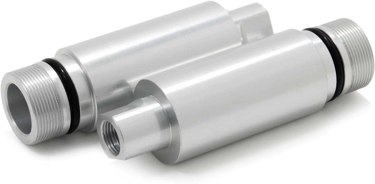 TOFR 41mm Fork Tubes 3" Extensions for Harley Wide Glide Road Glide Electra Glide Road King Softail Fat Boy Dyna Fork End Extension