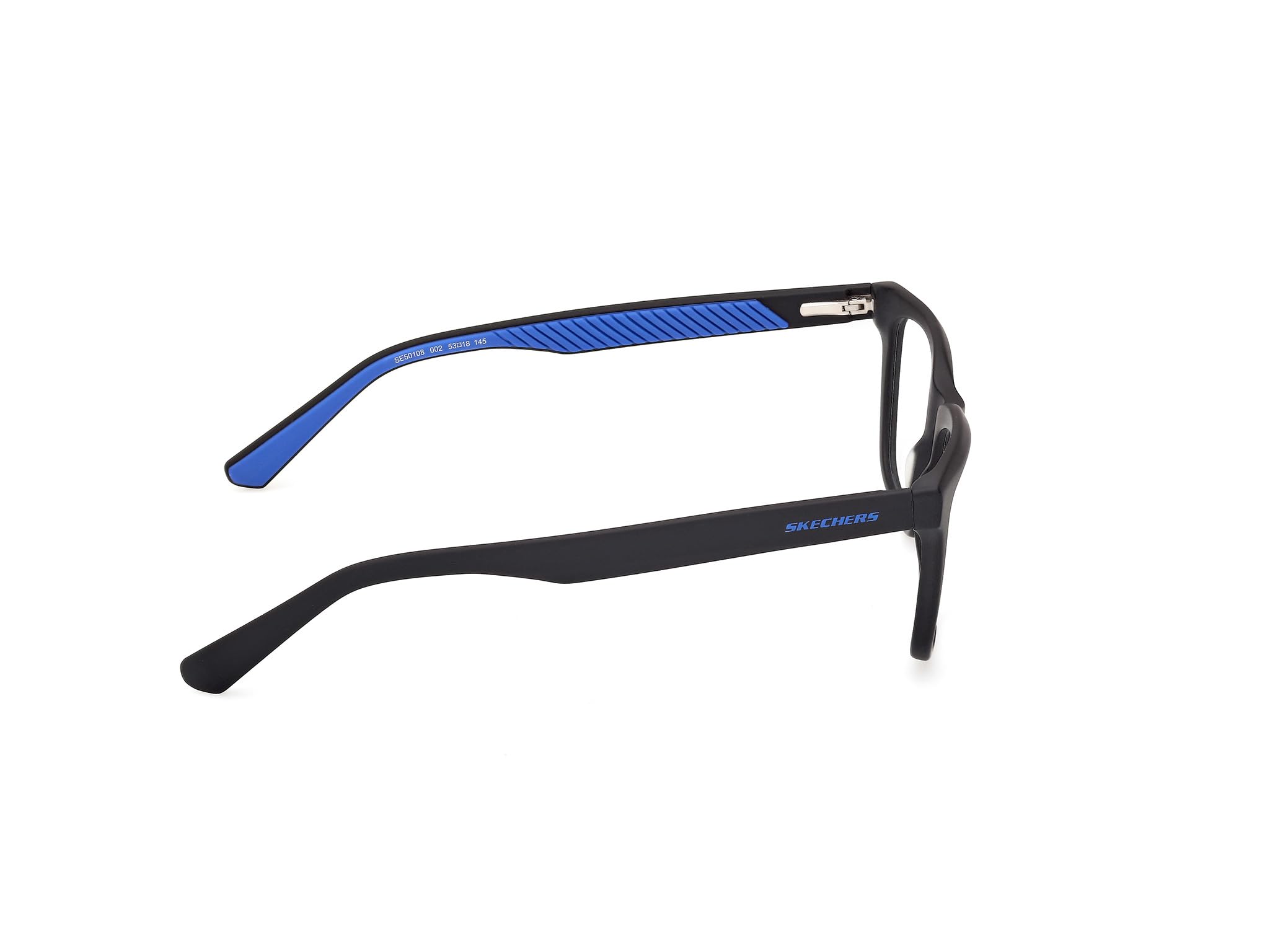 Skechers Herren Se50108 Skechers SE50108 Brillengestell für Herren, Brille mit leichtem Acetatrahmen, anpassbar, quadratische Linsenform, inklusive Etui (1er Pack)