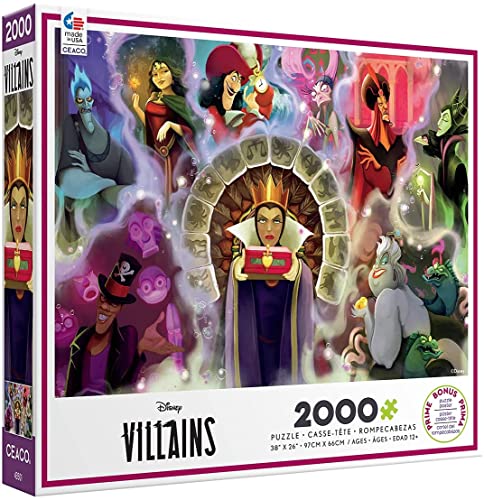 Ceaco - Disney - Villains 2-2000 Piece Jigsaw Puzzle #TOP1