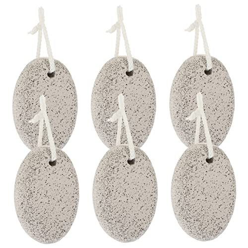 FRCOLOR Foot Exfoliator Tool 9.5x6.5x3.5cm Double-Sided Grinding Stone Pedicure Foot Scrubbers for Dead Skin Removal