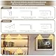 EliphonTowne 3PCS Bilderleuchte Kabellos Lampe - Schlafzimmer Wohnzimmer Bildbeleuchtung Leuchte, Magnetische Atmosphäre LED Wandleuchte Kabellos, Remote Control Art Painting Wandleuchte Ohne Bohren