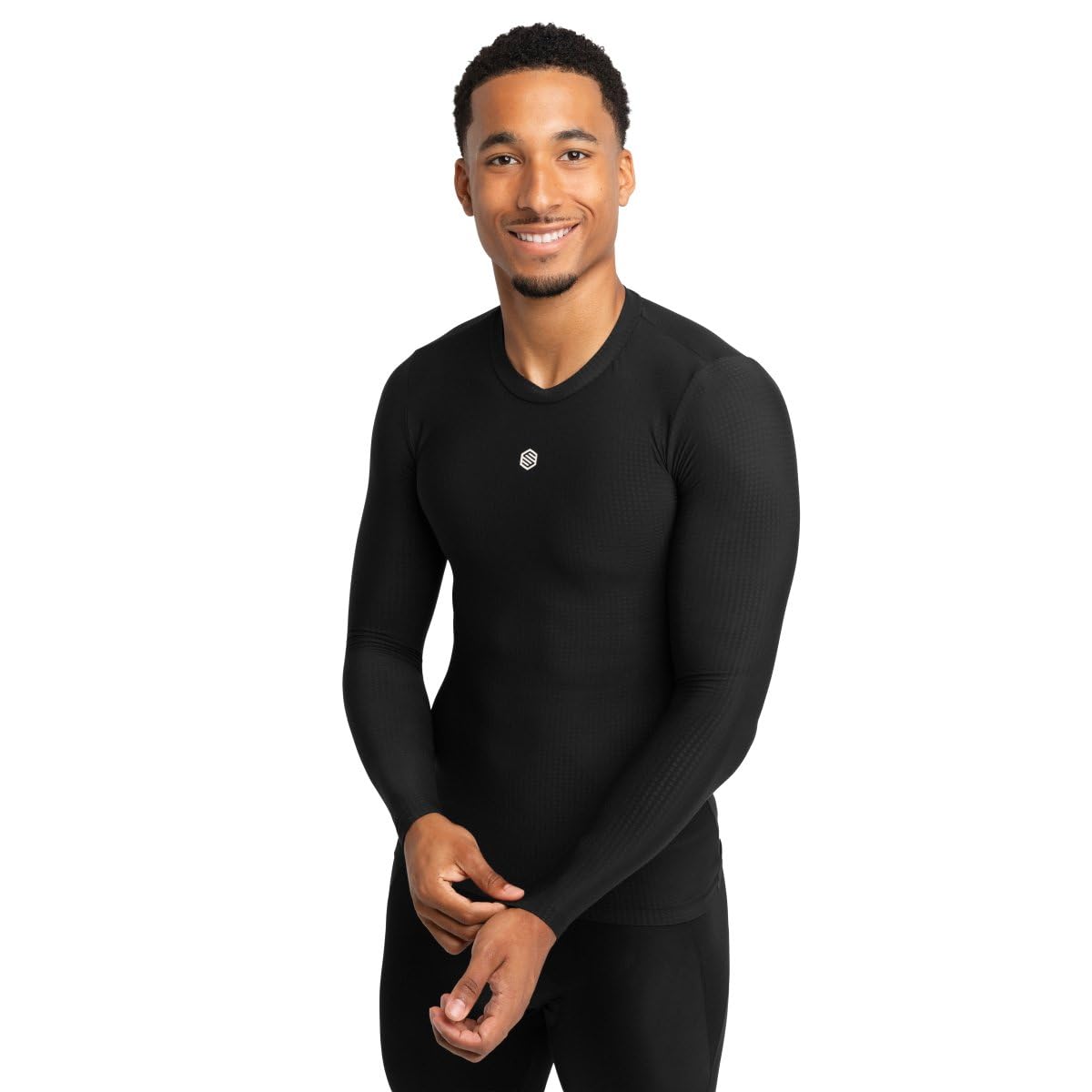 SIROKO Camiseta Interior térmica de Gravel Ciclismo Ring Road Negro