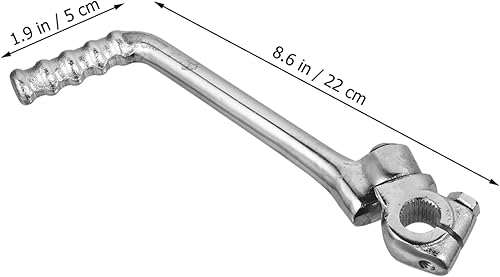 Miniatura 4 de BESPORTBLE Palanca de arranque para motocicleta, palanca de arranque de motocicleta, palanca de control de pie de motocicleta, palanca de control de