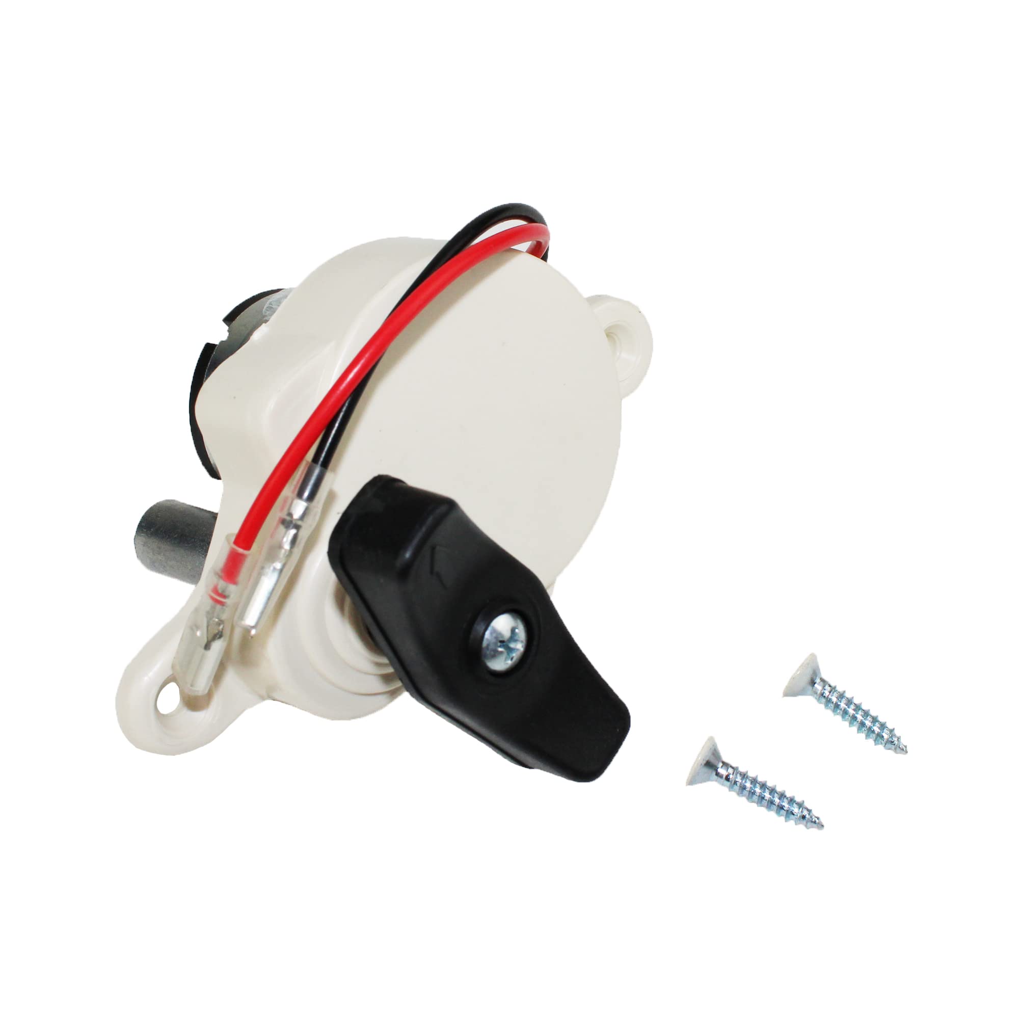 Fan-Tastic Vent K6010-80 17 RPM Lift Motor with Off White Cap Assembly