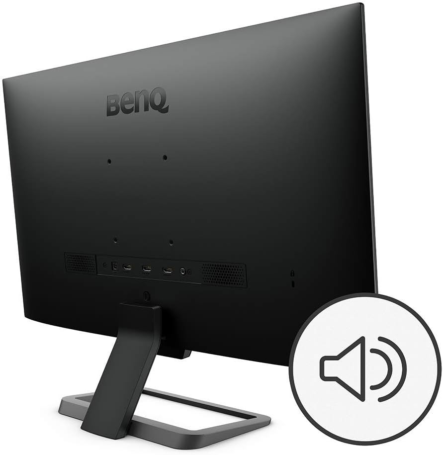BenQ EW2480 24-inch 1080p Eye-Care IPS LED Monitor 75Hz, HDRi, HDMI, Speakers, Black (Renewed)
