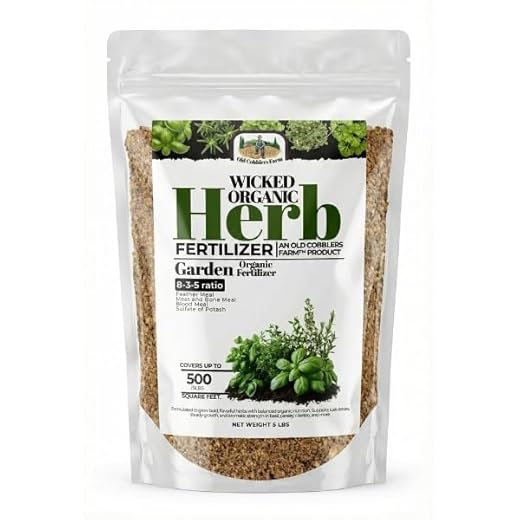 Organic Herb Fertilizer for Healthy Growth