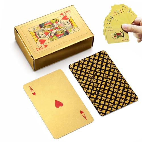 OIUAVYR 1 Pièce Jeux de Cartes, Mini Jeu de 54 Cartes, Mini Jeu de Cartes, Jeux de Poker Miniature, Jeux en Classe et Jeux en Famille, Facile à Transporter...