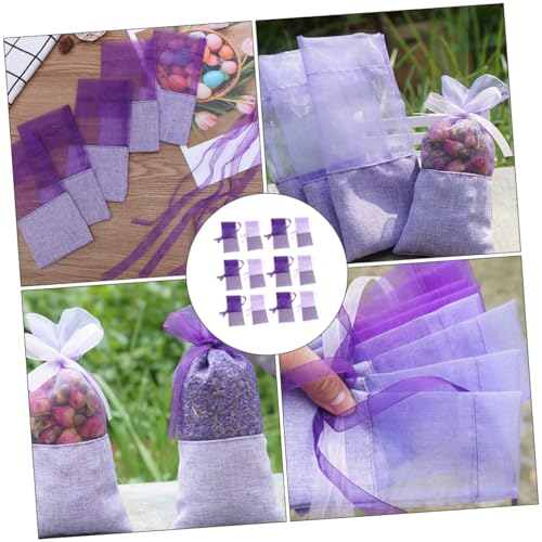 Bolsas de Organza con Cordón Lavanda 96pcs miniatura 7