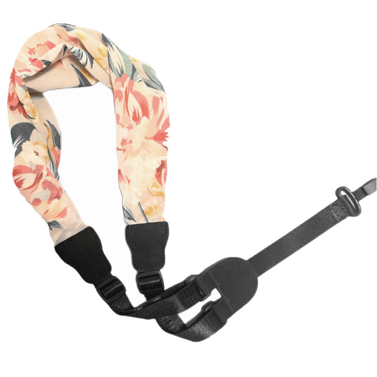 Trssorm Ukulele Strap Scarf Style Adjustable Neck Strap and Ukulele Belt with Hook for Guitar