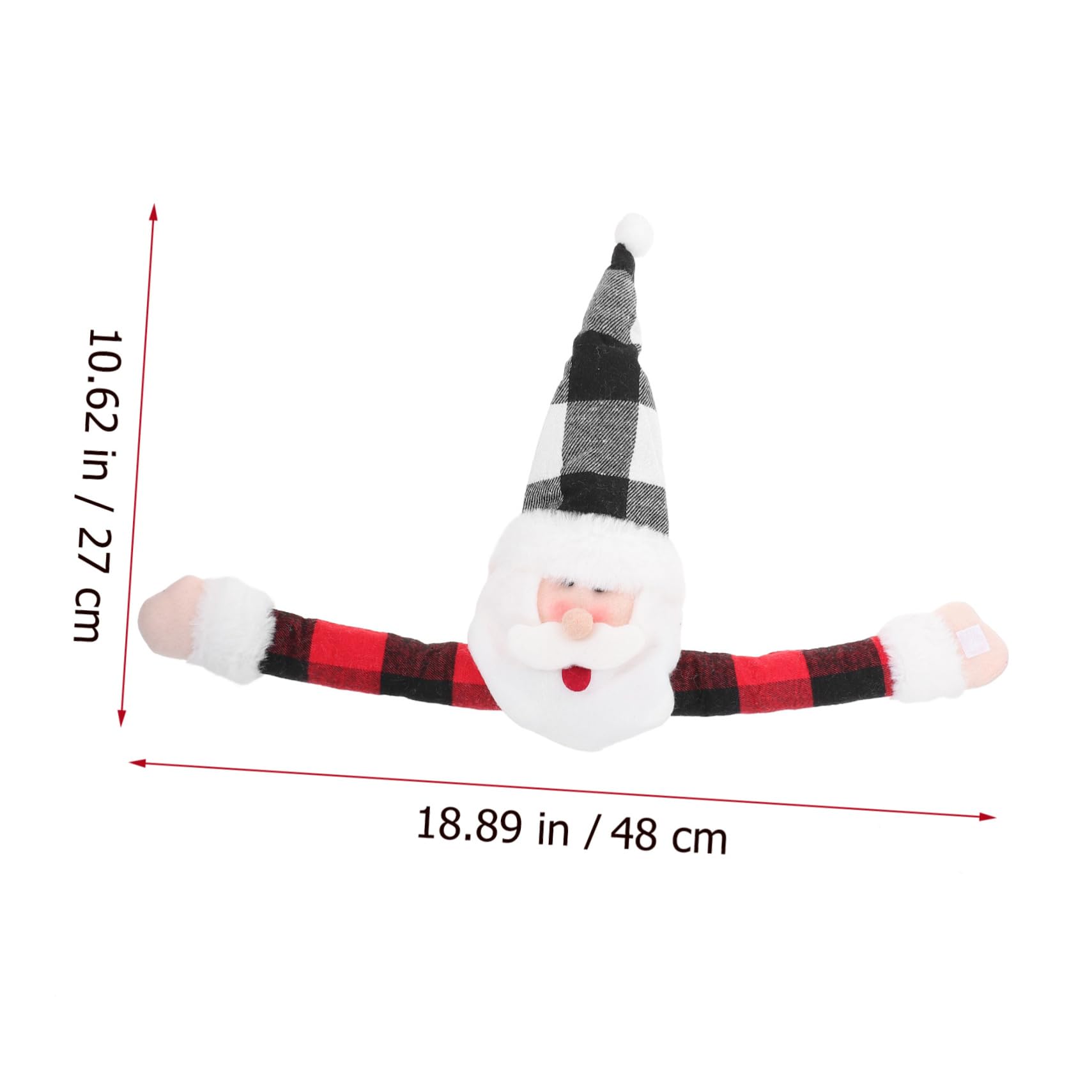 Cabilock Lot De 5 Embrasses De Rideaux Magnétiques Élégantes pour Noël Idéales pour Les Fêtes De Noël
