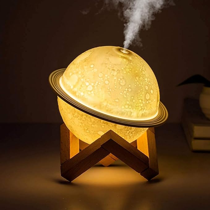 Moon Lamp Humidifier, 2 in 1 Moon Night Light & Humidifiers