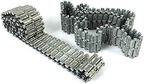Heng Long, RC Tank Metal Tracks for 1/16 Russian T90 RC Tank 3938 W/Single Linkages