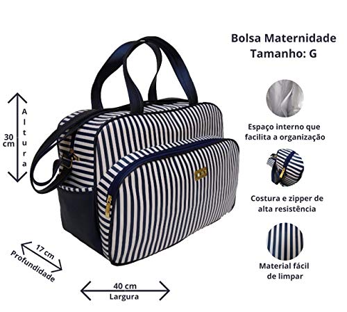 Conjunto de Bolsa, Frasqueira, Porta Mamadeira e trocador Deslumbre Rosa escuro