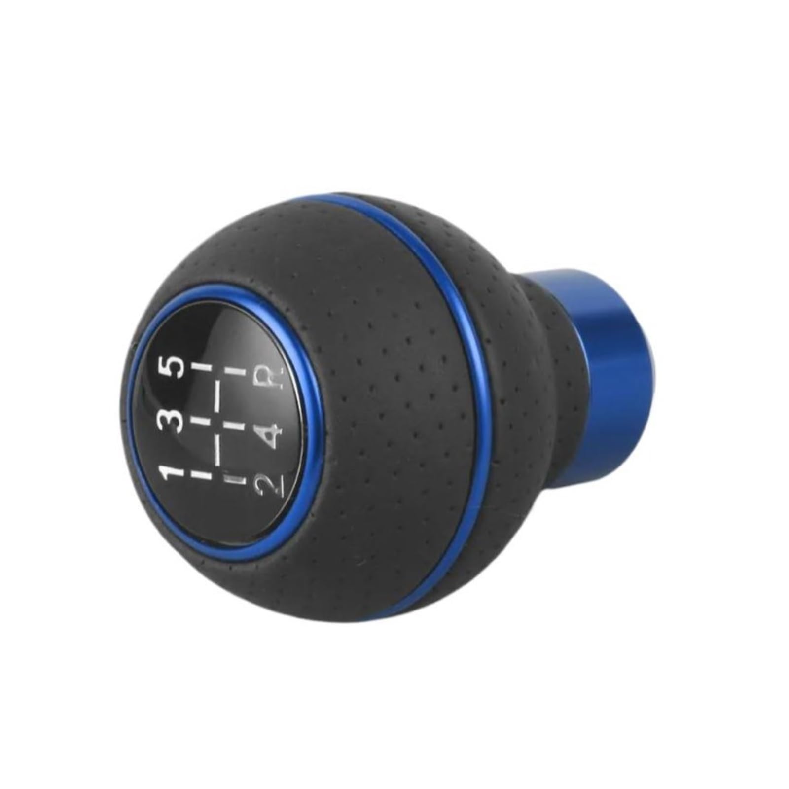 GLBLPEXELR for Universal Gear Shift Knob Leather/Aluminum Performance