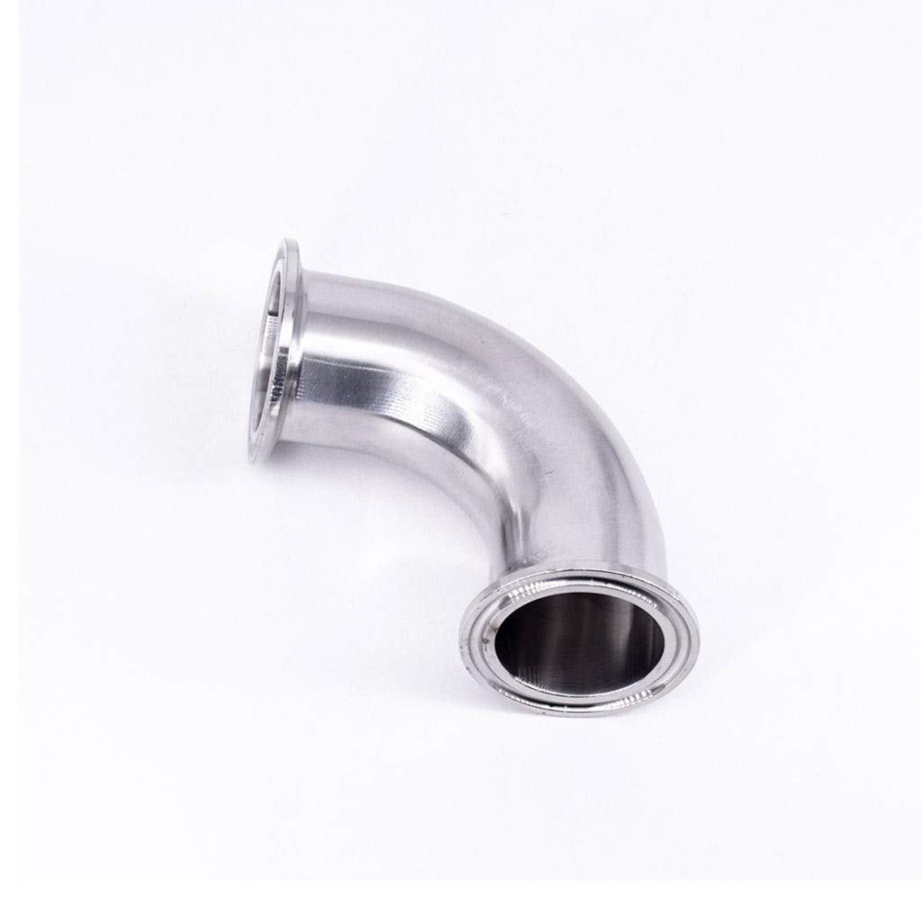Gomito a 3,8 cm, 5,1 cm, 6,3 cm, 7,6 cm, 8,9 cm, 10,2 cm, gomito a 90 gradi, in acciaio inox SUS316 (108 mm OD K119 mm)