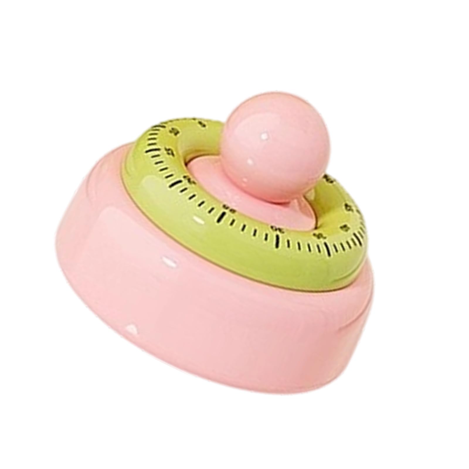 Quiet Mechanical Kitchen Timer with Sturdy ABS Materials and Secure Mounting Quiet Rotary Timer Denial Battery
