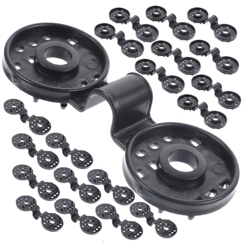 GALPADA 100pcs Heavy Duty Sunshade Clips Outdoor Sun Locking for Canopies Rvs Tarps Boat Covers