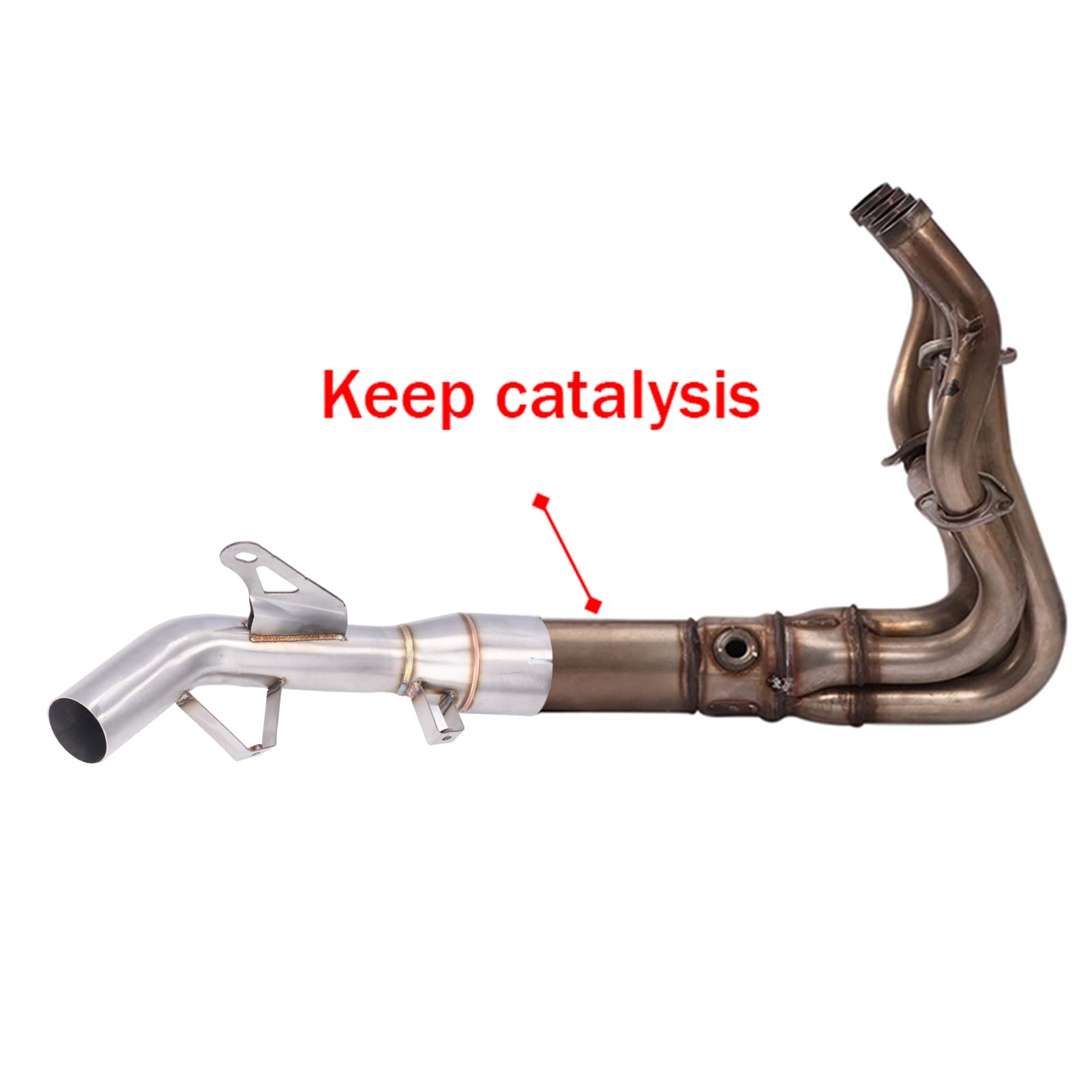 Connettore Per Tubo Di Scarico Moto - Adattatore Slip-on Per Sostituzione E Riparazione - Foto 8