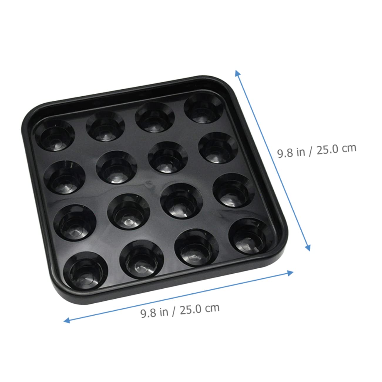 GOOHOCHY Billiard Ball Holder Tray Durable Plastic Storage Tray for Pool Table Accessories Snooker Ball Organizer for Amateurs and Professionals for Parties and Clubs