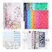 Sweet Sequins Binder Budget Planner Binder for W/Zipper Bag Budget Envelopes Sticker Budget Sheets for School Office Cute Sequins Budget Binder with Zipper Bag Envelopes and Stickers Budget Sheets