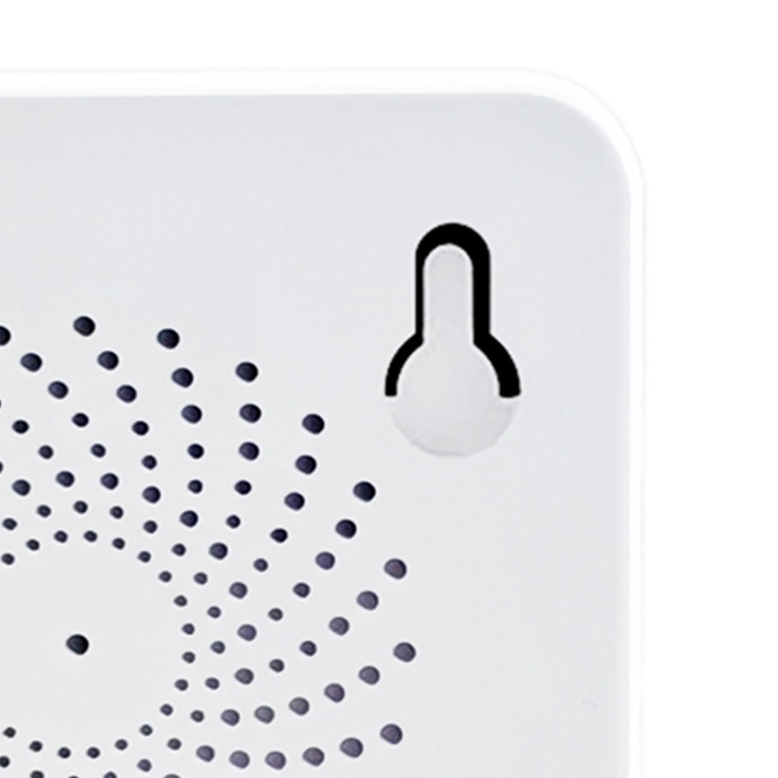 Jeffergarden Rilevatore di CO2 per Monitoraggio della qualità dell'aria con Rilevamento HCHO TVOC PM2.5 PM10 e Schermo TFT per Ufficio Domestico e Viaggi in Auto (WHITE)