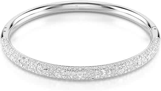 SWAROVSKI✨️ Meteora バングル スノーパヴェ Swarovski Meteora Snow Pave Bangle Bracelet – Day's Jewelers