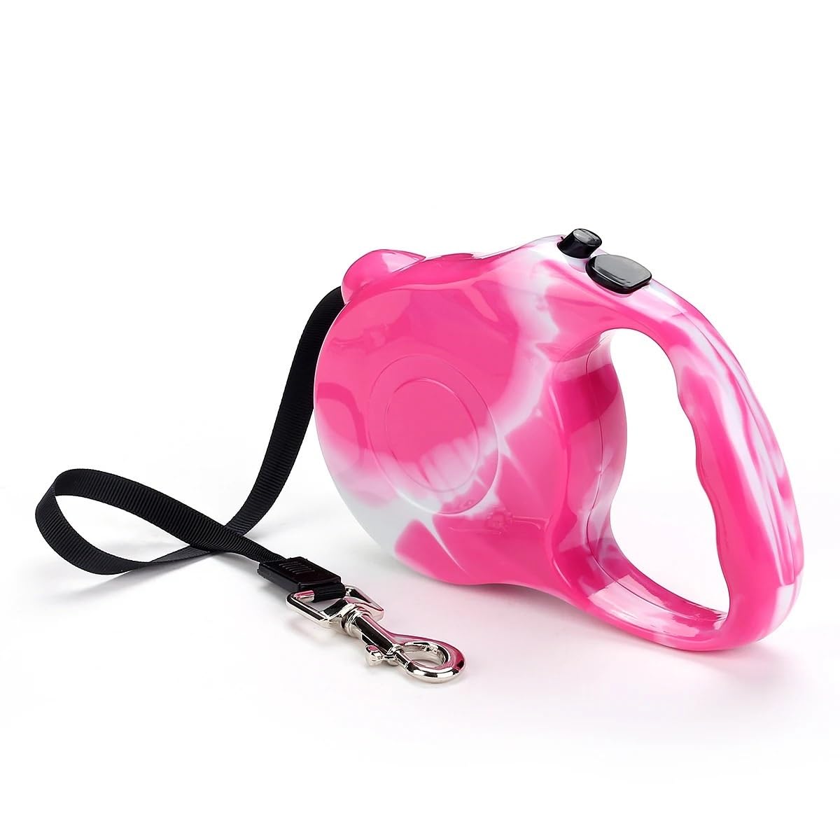 Correa retráctil flexible for perros Correa retráctil ultra resistente for perros Correa retráctil for perros Correa retráctil antienredos Mango antideslizante Freno de una mano Adecuado for perros pe