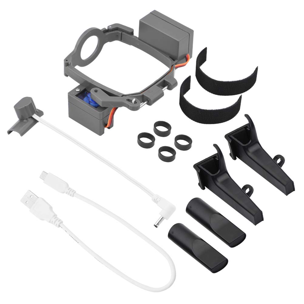 Generic Lanzador de Drones Compatible con 2 Pro Zoom Dispositivo Ligero de Caída de Aire para Carga útil de Liberación de Cebo de Pesca, Carga USB para Actividades Al Aire Libre (como se Muestra)