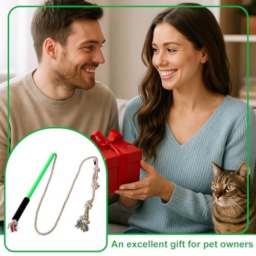 XPEX 1 PCS Reizangel für Hunde - Profi-Spielzeug für Ultimativen Spielspaß und Körperliche Auslastung - Für Kleine,reizangel hunde martin rütter, Mittlere und Große Hunde.