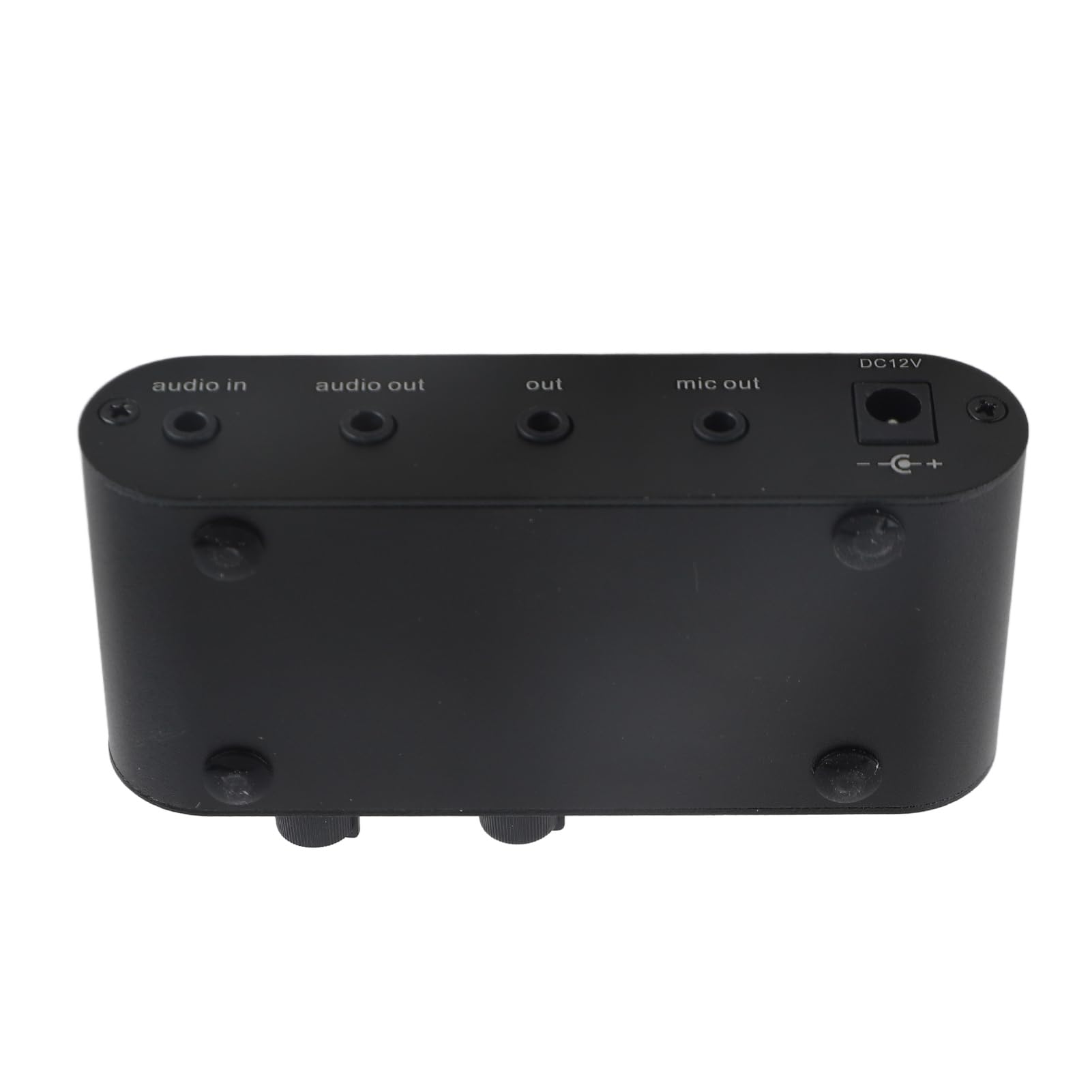 Small Stereo Audio Preamplifier, Good Sound Quality, Headphone Amplifier, 3 Output Connections, Antiinterference for Settop Box