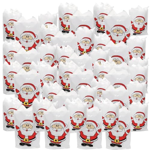 Fun Express Santa Bags (50PC) Fun Express Santa Bags (50PC)