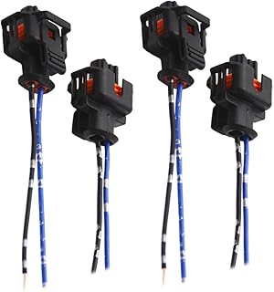 ERINGOGO 12Pçs Plugue Conector Do Injetor Peças De Carro Acessórios De Veículos Acessórios De Carro Bico De Óleo De Carro Conector De Bico De Carro Acessório De Reparo De Carro