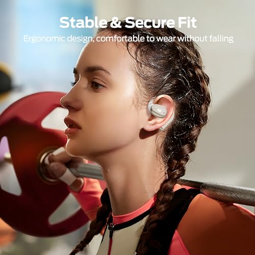 Image of Monster Open Ear AC311 Wireless Earbuds, Bluetooth 5.4 Open Ear Headphones, Up to 30 Hours Playtime Bluetooth Ear Earphones with Stereo Sound, Touch Control and IPX5 Waterproof Open Earbuds
