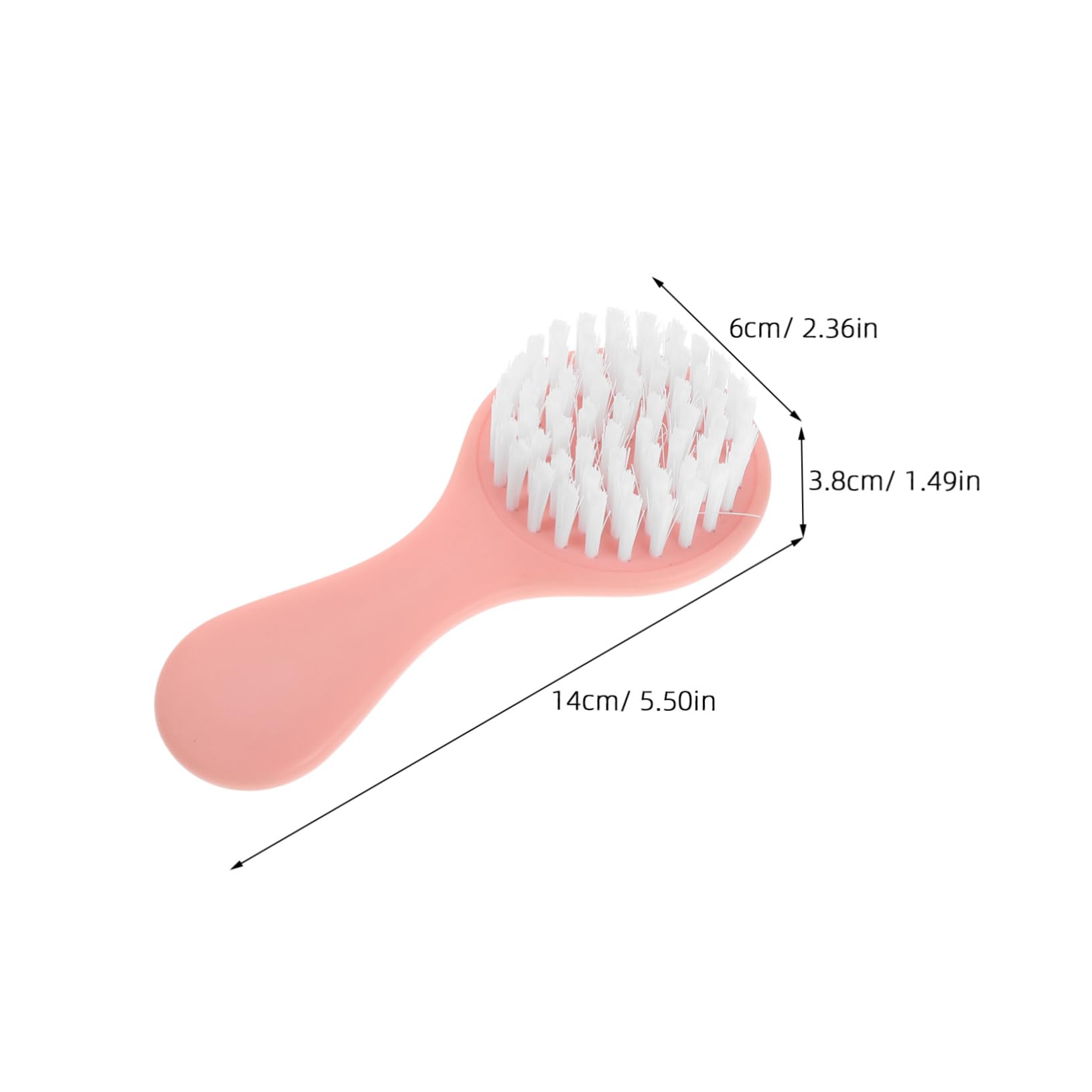 TOVINANNA Infant Grooming Kit Baby Hair Brush Comb Set Newborn Brush and Comb for Baby Girls Soft Scalp Care Tools