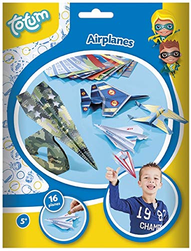 Preisvergleich Produktbild Totum Airplanes Bastle bunte Papierflugzeuge in coolen Designs