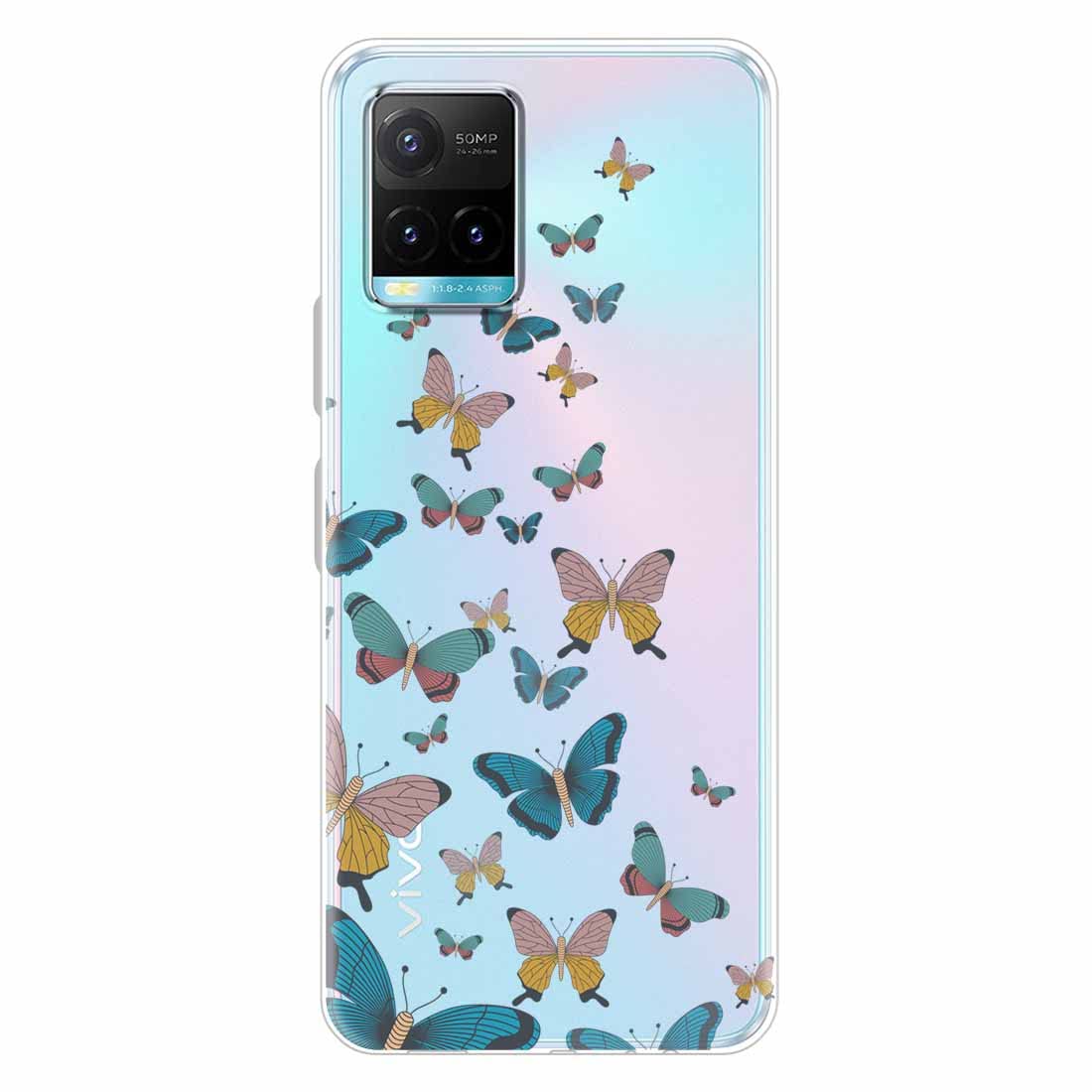 Fashionury Back Cover for Vivo Y33s Designer | Printed|Transparent |Flexible| Silicon-D0319 (B09WGX1C85) Amazon Price History, Amazon Price Tracker