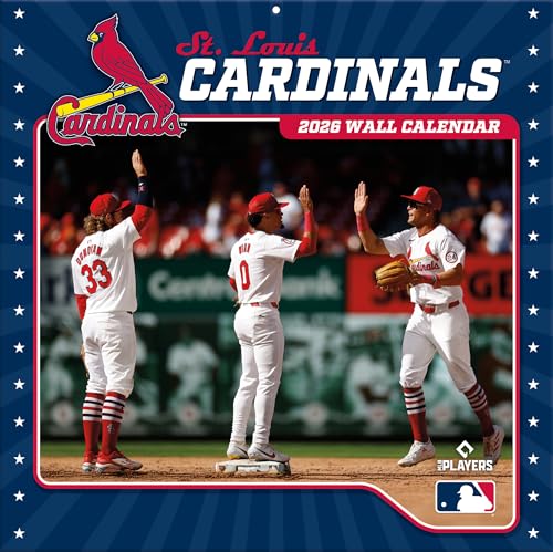 St Louis Cardinals 2026 12x12 Team Wall Calendar